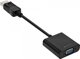 Adapter InLine DisplayPort σε VGA, 0.15m, Μαύρο (17197B)