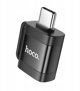 Adapter OTG USB C do USB A Hoco 3A UA31C czarny
