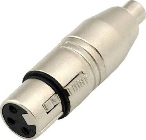 Adapter AV SSQ HA21 - Αντάπτορας από θηλυκό RCA σε θηλυκό 3 ακίδων XLR