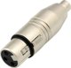 Adapter AV SSQ HA21 - Αντάπτορας από θηλυκό RCA σε θηλυκό 3 ακίδων XLR