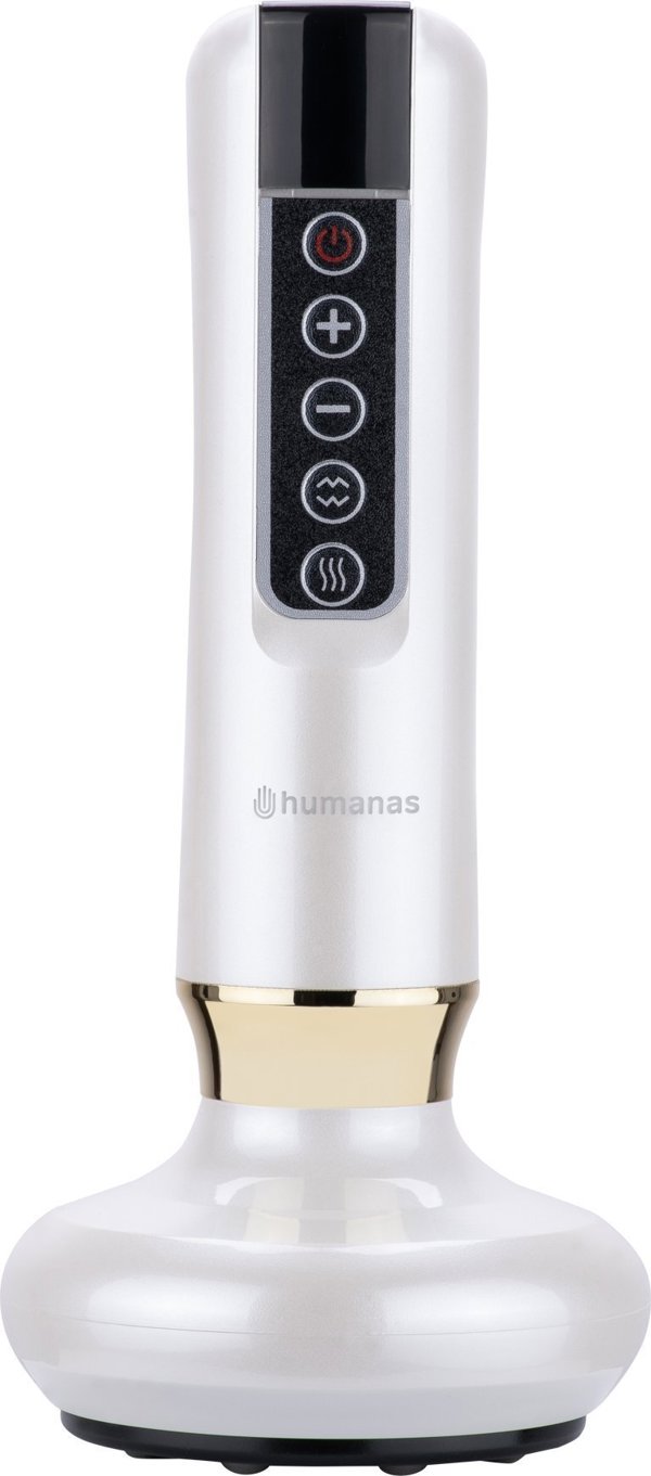 AD Accessories AD Accessories Masażer antycellulitowy z funkcją bańki chinskiej Humanas DermaSmooth - biały [outlet]
