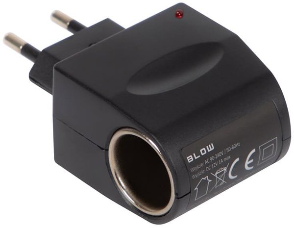 Ρυθμιστής τάσης 230V/12V με πρίζα αναπτήρα 1A