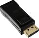 InLine Αντάπτορας DisplayPort σε HDMI, Male to Female, Full HD 1080p, Μαύρο (17198J)