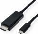 Προσαρμογέας AV Secomp Kabel STANDARD Τύπος C - HDMI, M/M, 1 m