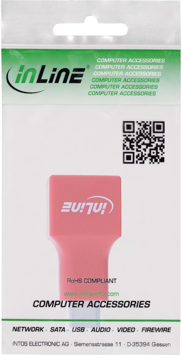 Canyon USB-C σε USB-A Data Blocker Adapter, Προσαρμογέας Φόρτισης 5V 1.5A, Μαύρο
