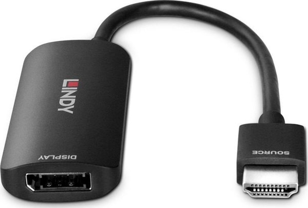 Adapter AV Lindy Adap Lindy HDMI 8K60 auf DisplayPort 1.4 Konverter