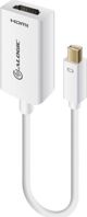 Alogic Mini DisplayPort σε HDMI Αντάπτορας, 15cm, Λευκός (MDP-HDMI-AIC)