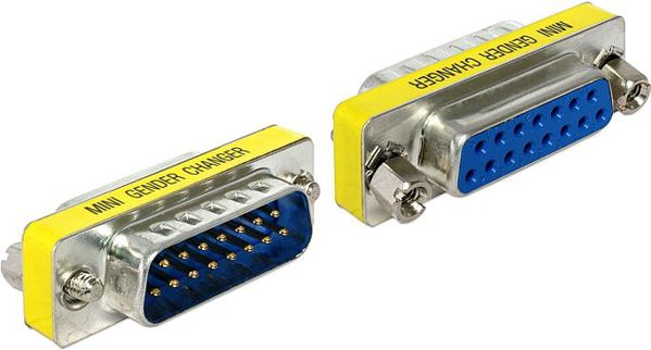 Adapter AV Delock D-Sub (M/F) (65481)