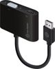 Alogic Adapter DisplayPort σε HDMI & VGA (DP-VGHD4K-ADP) 2-in-1, Μαύρο