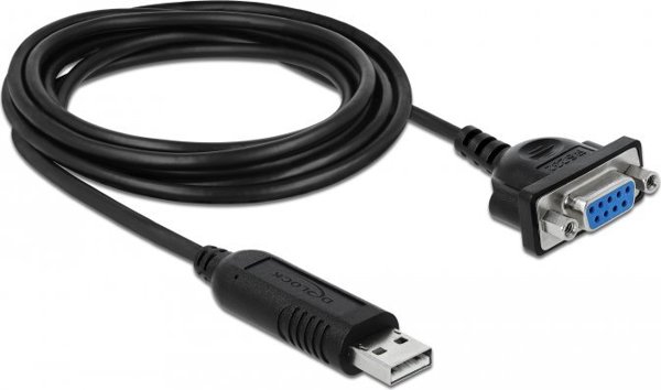 Delock Προσαρμογέας USB 2.0 σε Σειριακή RS-232 DB9, Αρσενικό