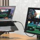 Awei CL-212T Αντάπτορας USB-C σε HDMI 4K 30Hz, Καλώδιο Μεταφοράς Εικόνας, Μαύρο