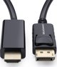 MicroConnect Καλώδιο DisplayPort σε HDMI 2m, Full HD 1920x1080p, Μαύρο (MC-DP-HDMI-200)