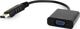 Adapter AV Gembird DisplayPort - D-Sub (VGA) czarny (AB-DPM-VGAF-02)