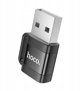 Adapter OTG USB A do USB C Hoco 3A UA31D czarny