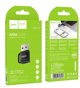Adapter OTG USB A do USB C Hoco 3A UA31D czarny