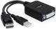 Adapter AV Delock DisplayPort - DVI-I czarny (61855)