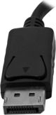 Adapter AV StarTech DisplayPort - HDMI - D-Sub (VGA) czarny (DP2HDVGA)