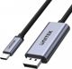 Unitek Προσαρμογέας USB-C σε DisplayPort 4K 60Hz Ultra HD (V1409A) - Μαύρο
