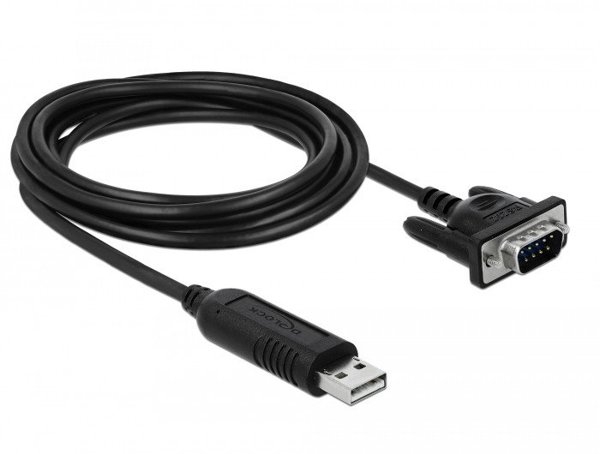 Adapter USB Delock Delock Adapter USB 2.0 Typ-A zu 1 x Seriell RS-232 DB9
