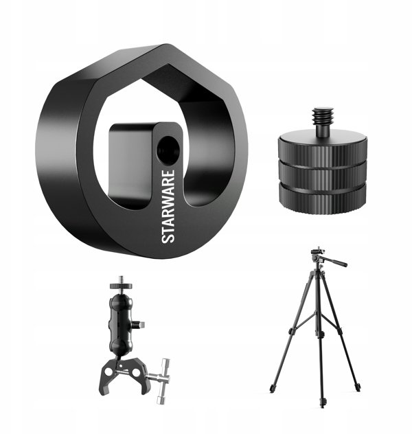 Adapter Uchwyt Statywowy Mocowanie Statyw Gwint 1/4" 3/8" Do Starlink Mini / M62