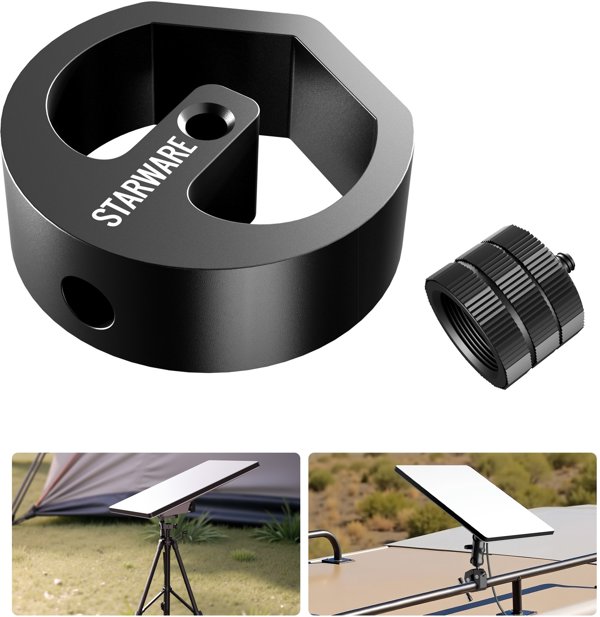Adapter Uchwyt Statywowy Mocowanie Statyw Gwint 1/4" 3/8" Do Starlink Mini / M62