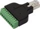 Adapter AV LogiLink  (MP0050)