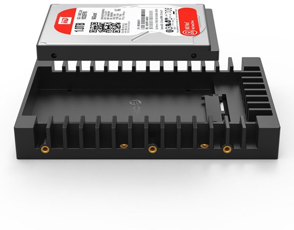 Adapter 1125SS μετατροπέας δίσκου 2.5'' σε 3.5'' - μαύρος