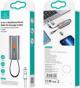 Adapter USB Usams USB-C - USB-C Srebrny  (Usa001132)