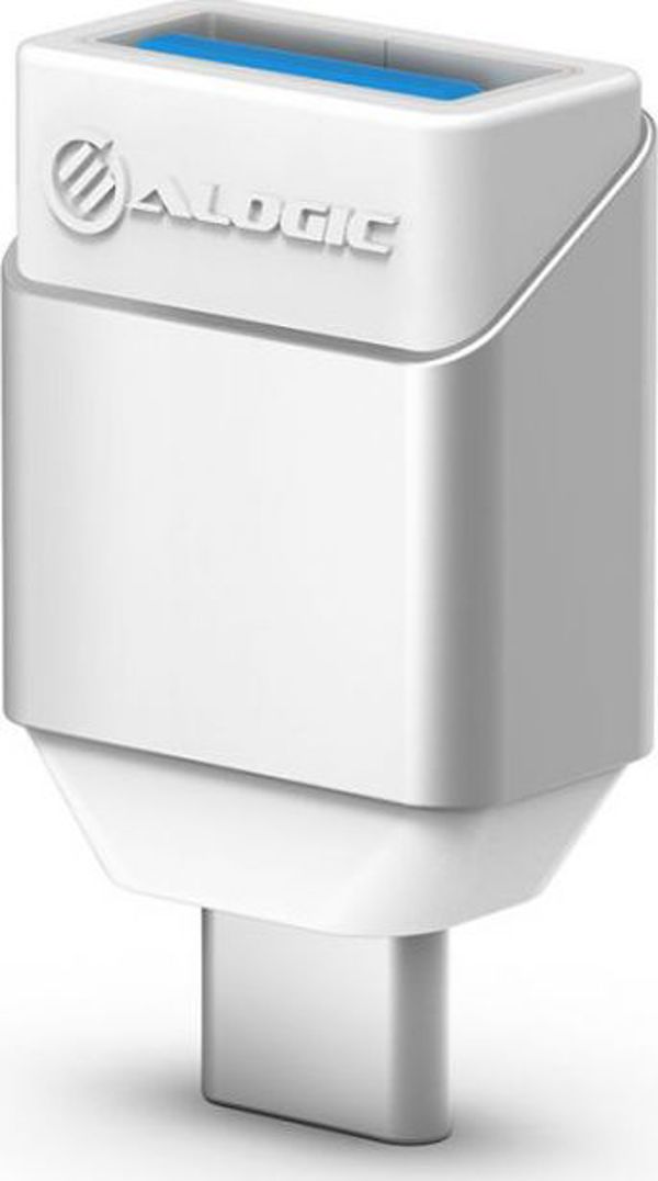Alogic USB-C σε USB Adapter, USB-C σε USB-A Μετατροπέας, Ασημί (ULCAMN-SLV)