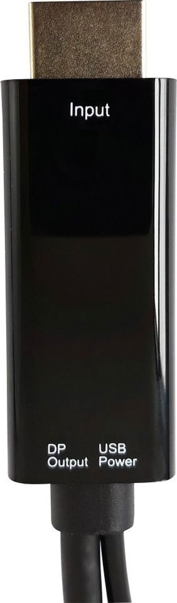Techly Προσαρμογέας HDMI σε DisplayPort 4K 30Hz με USB-A Τροφοδοσία, Μαύρο (ICOC HDMI-DP12A)