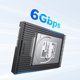 Adapter D2SS-6G μετατροπέας δίσκου 2.5'' σε 3.5'' - μαύρος