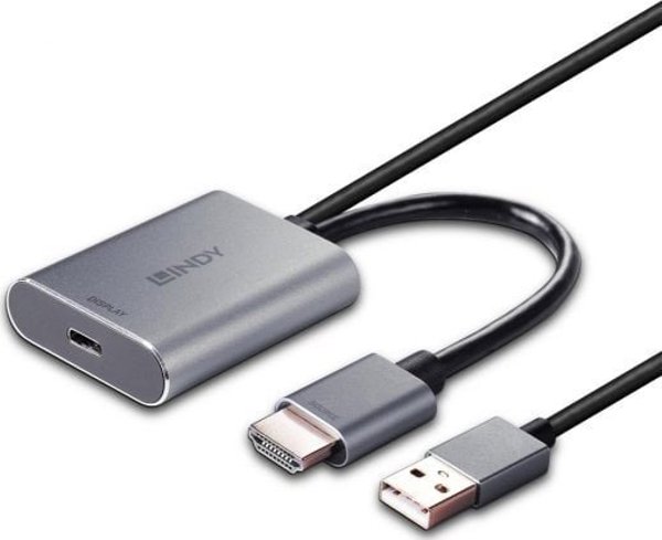 Προσαρμογέας USB Lindy Adap Lindy HDMI σε USB-C Konverter