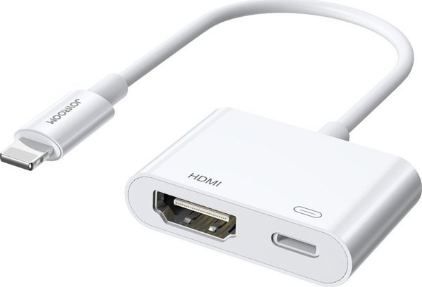 Joyroom S-H141 Αντάπτορας USB-C σε HDMI + USB-C, 1080p, Λευκό