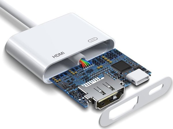 Joyroom S-H141 Αντάπτορας USB-C σε HDMI + USB-C, 1080p, Λευκό