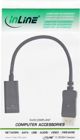 InLine Αντάπτορας DisplayPort σε HDMI, Black, 17198C