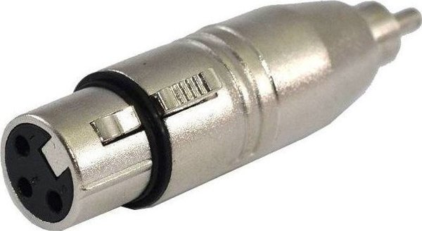 Adapter AV SSQ HA19 - Μετατροπέας από αρσενικό RCA σε θηλυκό 3-pin XLR