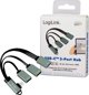 LogiLink UA0361 USB Hub 3 Θυρών USB-C, USB 3.2 Gen 1, Αλουμίνιο, Ασημί