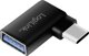 LogiLink AU0055 Αντάπτορας USB-C σε USB-A 3.2 Gen1 90° Μαύρος