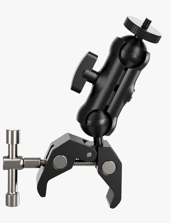 Adapter Uchwyt Mocowanie Klips Imadlo Do Starlink Mini Gwint 1/4" + 3/8"