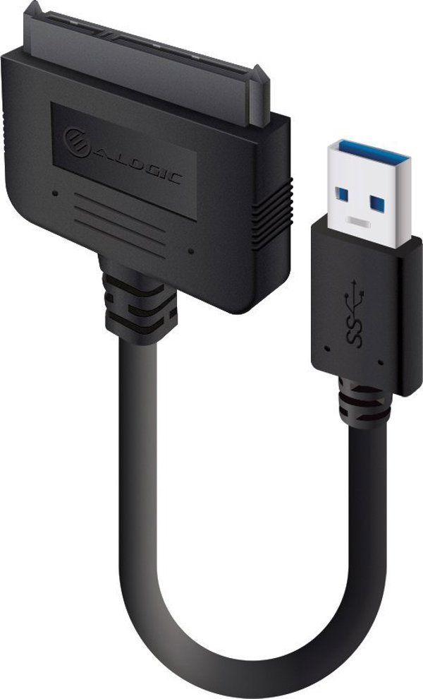 Alogic Αντάπτορας USB 3.0 σε SATA για Σκληρούς Δίσκους 2.5" - Μαύρο