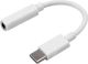 Adapter USB Hertz AK291A USB-C - Jack 3.5mm λευκό