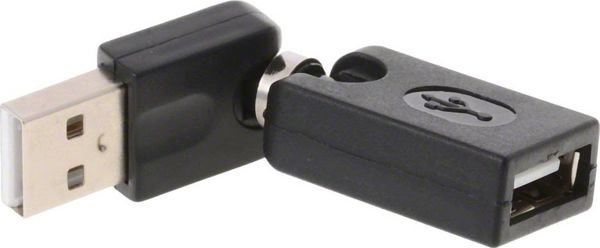Adapter USB Delock USB - USB Czarny  (65260)