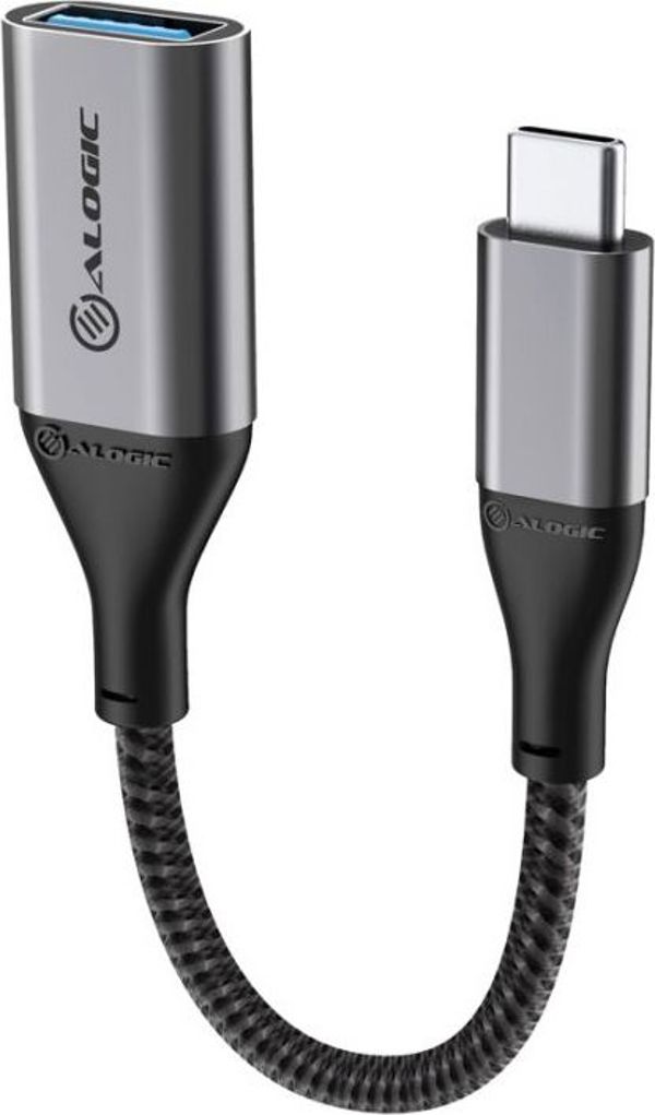 Alogic Αντάπτορας USB-C σε USB-A Super Ultra, Γκρι (ULCAA-SGR)