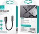 Adapter USB Usams Kabel adapter Usams AU16 USB-C/Jack 3,5mm czarny