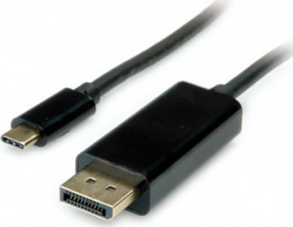Προσαρμογέας AV Secomp Kabel STANDARD Τύπος C - DisplayPort, M/M, 2 m