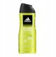 Adidas, Pure Game, Cleansing, Shower Gel, For Body, Face & Hair, All Skin Types, 250 ml For Men