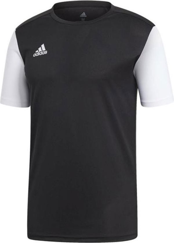 Adidas Ποδοσφαιρική φανέλα Estro 19 JSY Jr μαύρη μέγεθος 116 cm