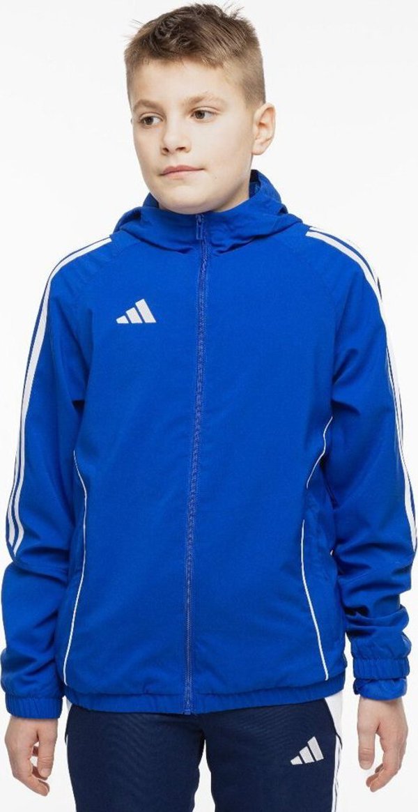 Adidas Kurtka dla dzieci adidas Tiro 24 niebieska IM8794 140cm