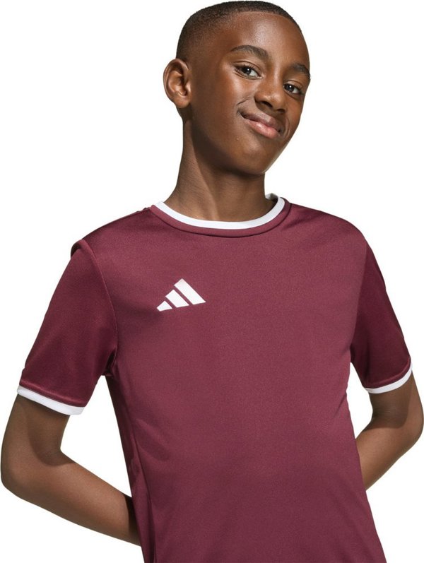 Adidas Koszulka dla dzieci adidas Entrada 26 Jersey bordowa JZ2530 128cm