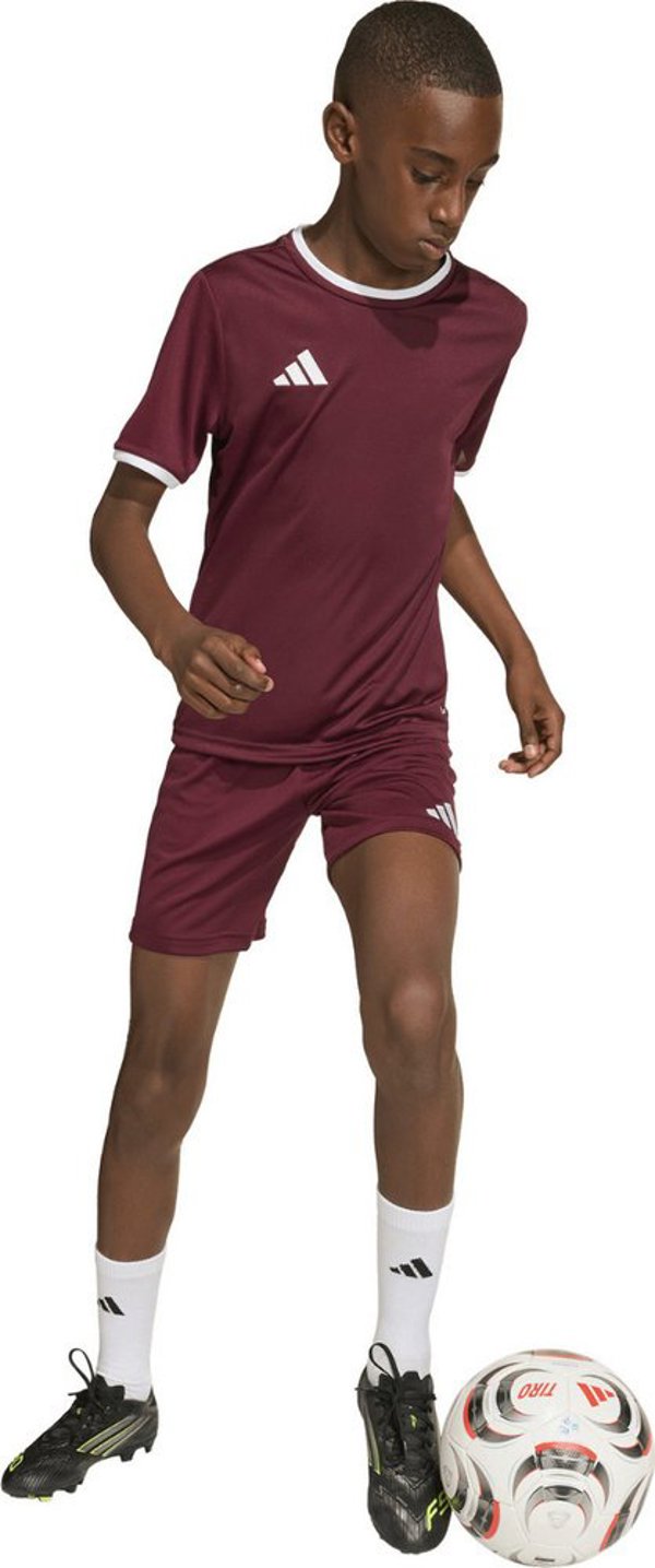 Adidas Koszulka dla dzieci adidas Entrada 26 Jersey bordowa JZ2530 128cm